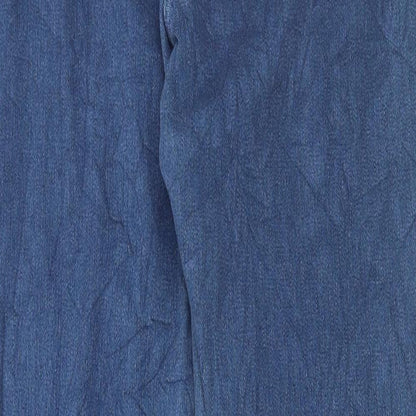 Womens UK Size 10 Marks and Spencer Regular Fit Jegging Blue Jeans