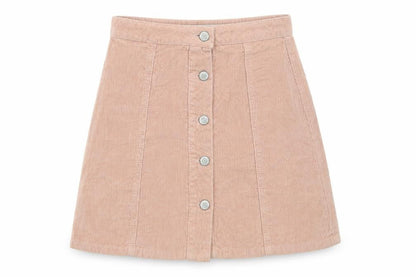 Womens UK Size 6 Denim & Co. Mini Corduroy Skirt