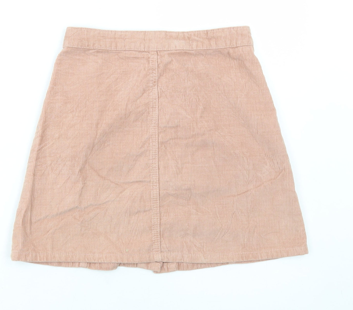 Womens UK Size 6 Denim & Co. Mini Corduroy Skirt