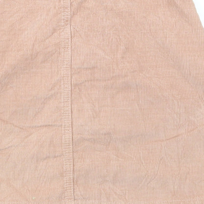 Womens UK Size 6 Denim & Co. Mini Corduroy Skirt