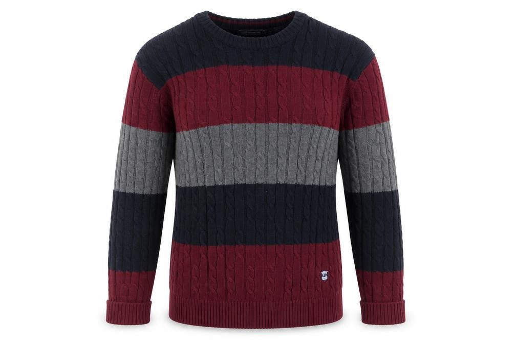 Mens UK Size S Maine New England Multicoloured Pullover Jumper