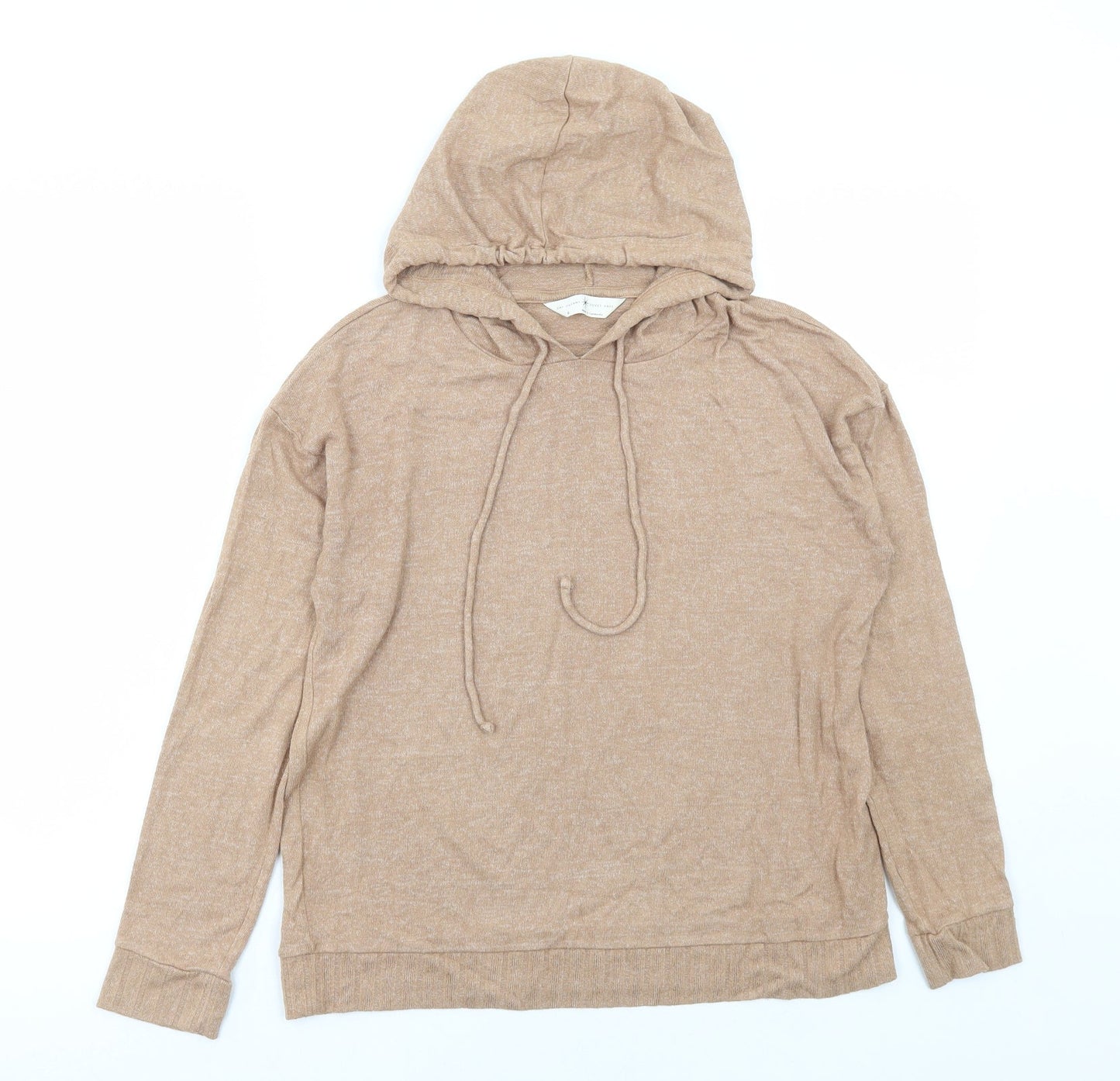Womens UK Size 6 Marks and Spencer Beige Pullover Hoodie