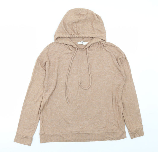 Womens UK Size 6 Marks and Spencer Beige Pullover Hoodie
