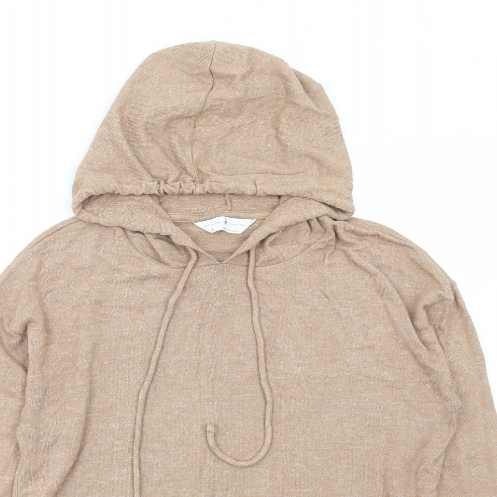 Womens UK Size 6 Marks and Spencer Beige Pullover Hoodie