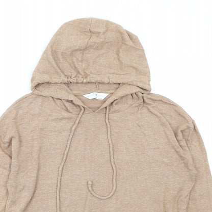 Womens UK Size 6 Marks and Spencer Beige Pullover Hoodie