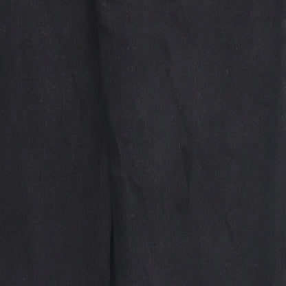Primark Womens Black 100% Cotton Skinny Jeans Size 8 L33 in Regular Button