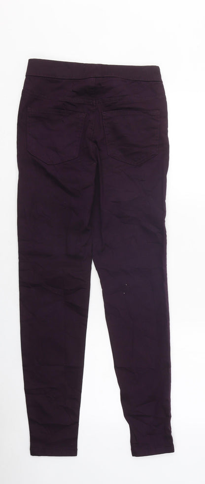 Womens UK Size 6 Marks and Spencer Regular Fit Jegging Purple Jeans