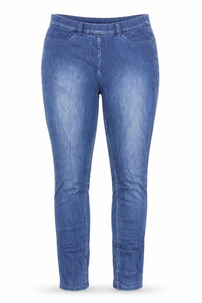 Womens UK Size 10 NEXT Regular Fit Jegging Blue Jeans