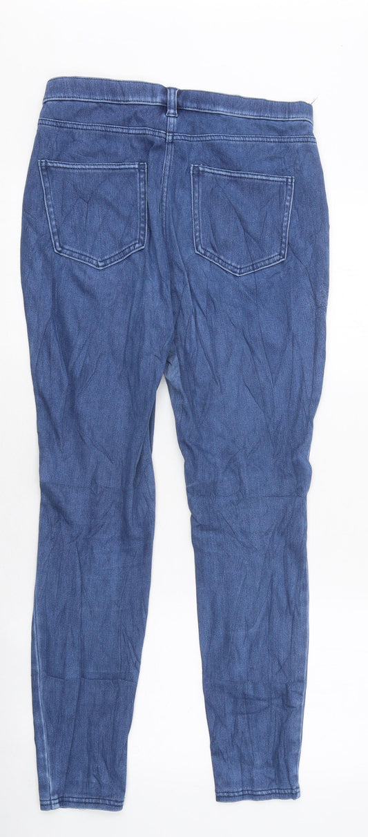 NEXT Womens Blue 100% Cotton Jegging Jeans Size 10 L34 in Regular