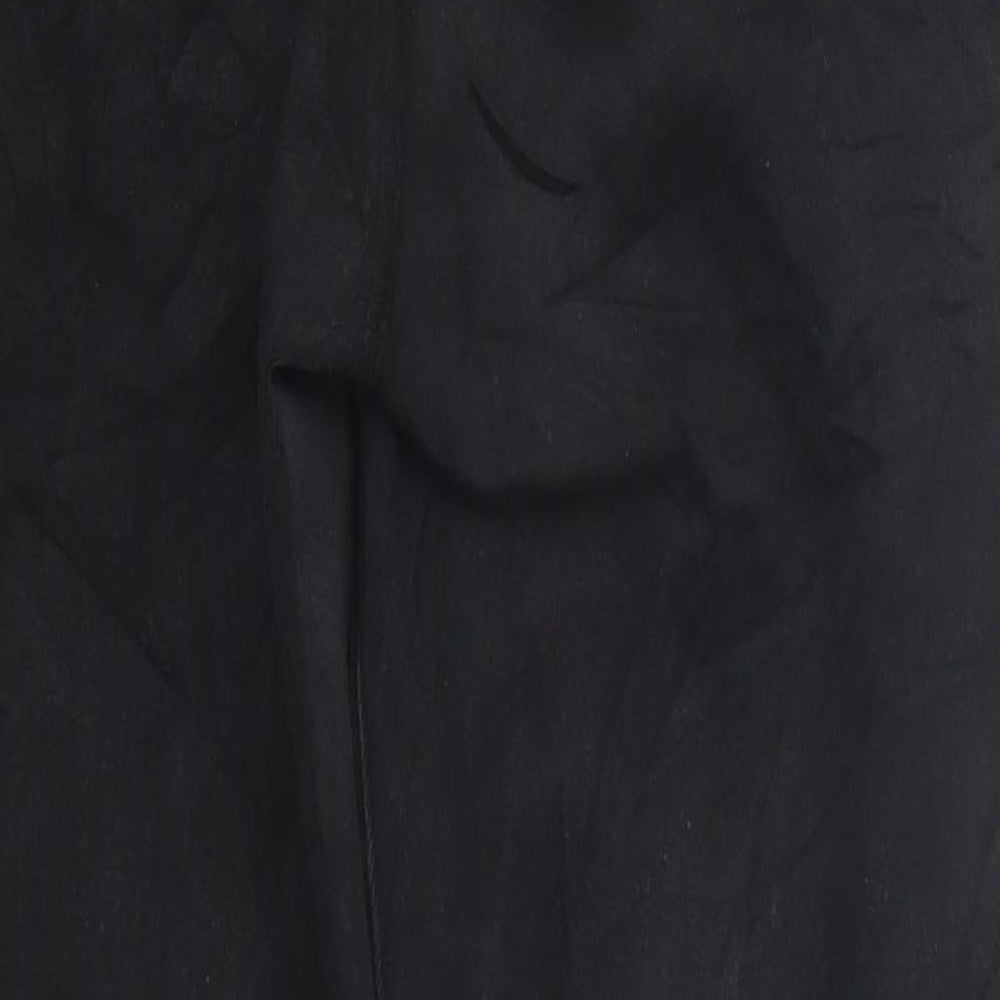 Uniqlo Womens Black 100% Cotton Skinny Jeans Size 28 in L34 in Regular Zip