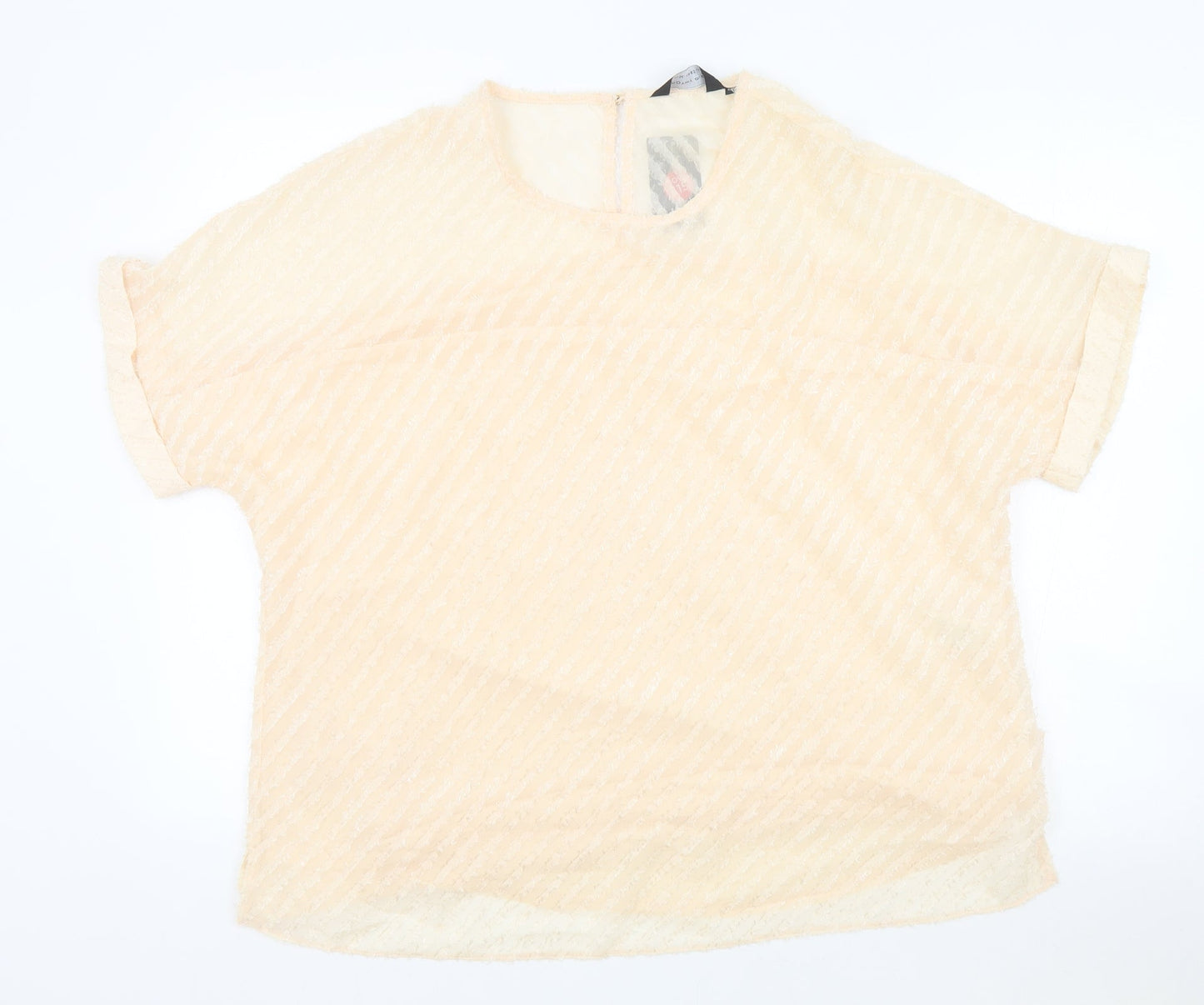 Womens UK Size 18 Dorothy Perkins Pink Basic Blouse