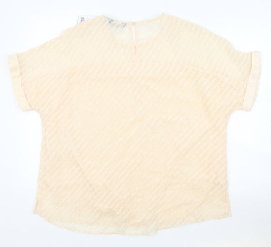 Womens UK Size 18 Dorothy Perkins Pink Basic Blouse