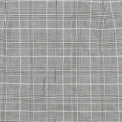 H&M Womens Grey Plaid Polyester Mini Skirt Size 10 Zip