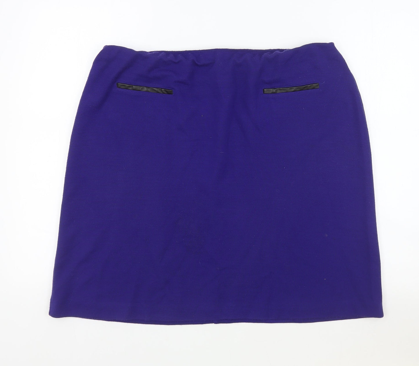 Womens UK Size 18 Roman Straight & Pencil Jersey Skirt