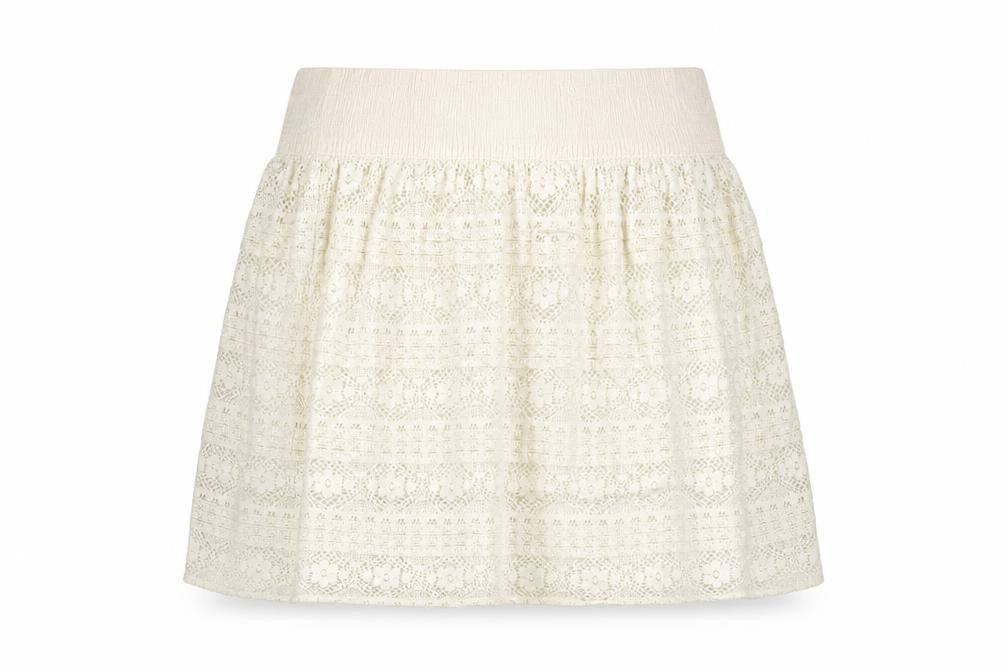 Womens UK Size XS H&M Mini Lace Skirt