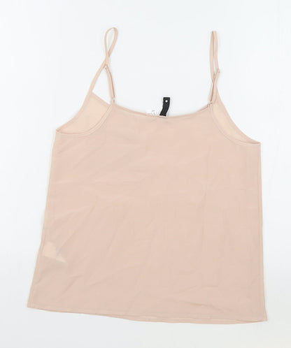Womens UK Size 8 H&M Pink Camisole Tank