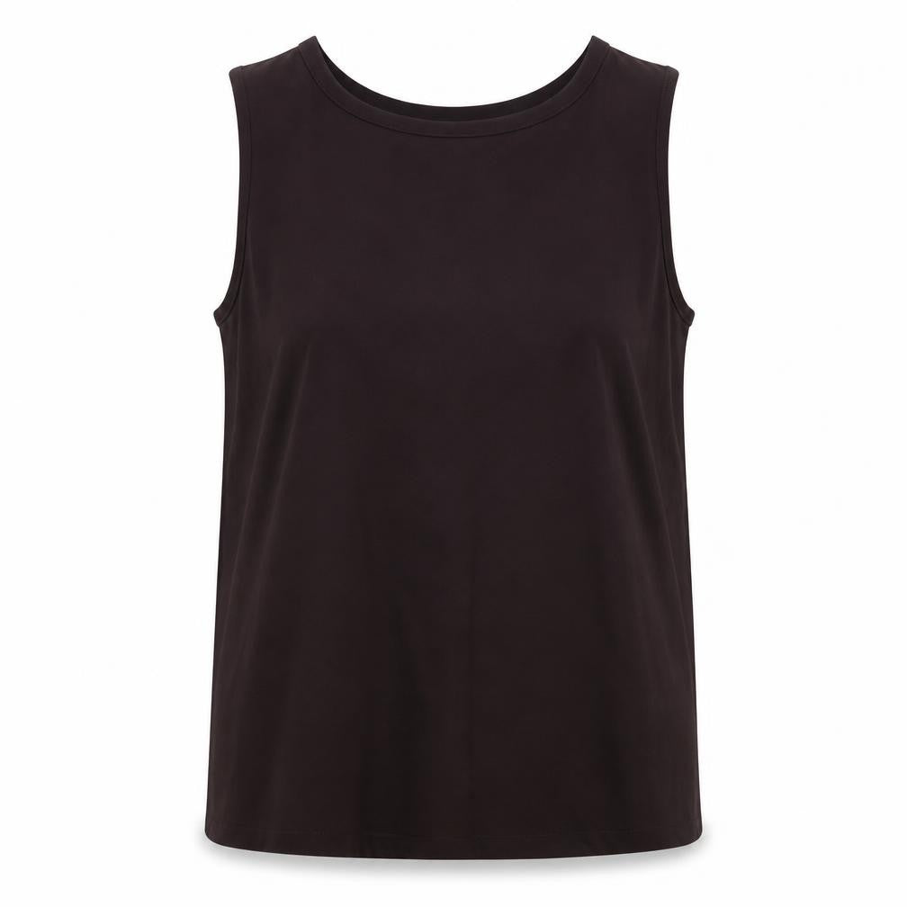 Womens UK Size 18 BHS Brown Basic Tank