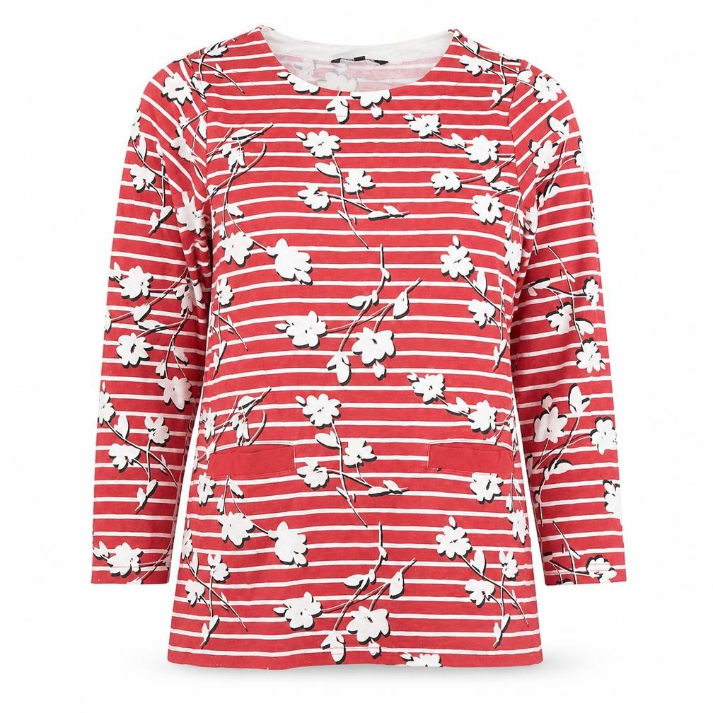 Womens UK Size 12 Bonmarché Red Pullover Sweatshirt