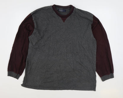 Mens UK Size L Easy Grey Pullover Sweatshirt
