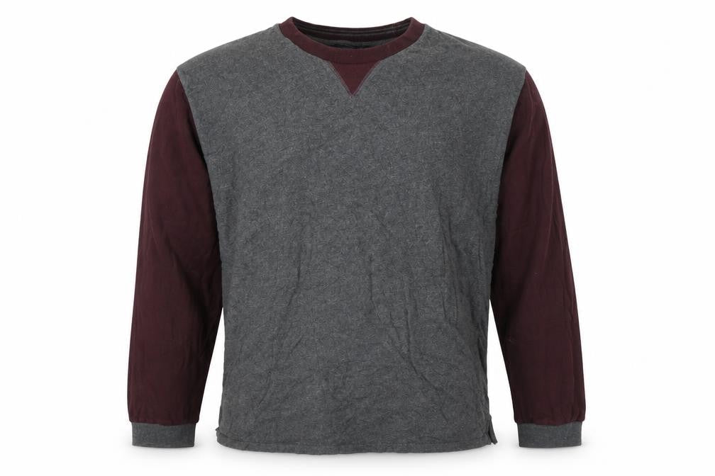 Mens UK Size L Easy Grey Pullover Sweatshirt