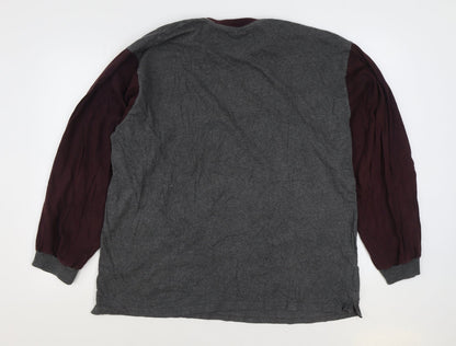 Mens UK Size L Easy Grey Pullover Sweatshirt