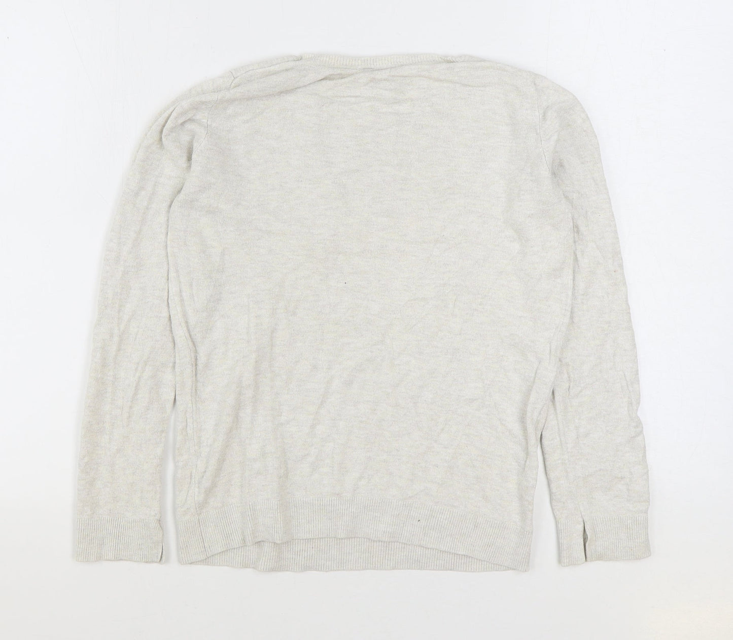 Womens UK Size 12 Dorothy Perkins Beige Pullover Jumper