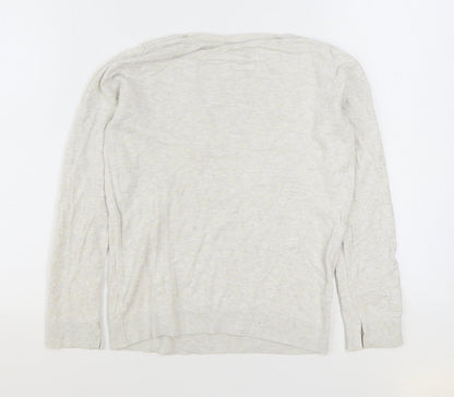 Womens UK Size 12 Dorothy Perkins Beige Pullover Jumper