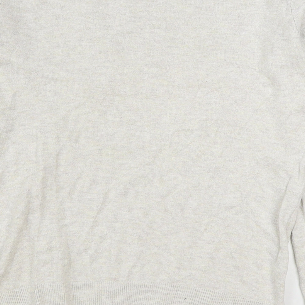 Womens UK Size 12 Dorothy Perkins Beige Pullover Jumper