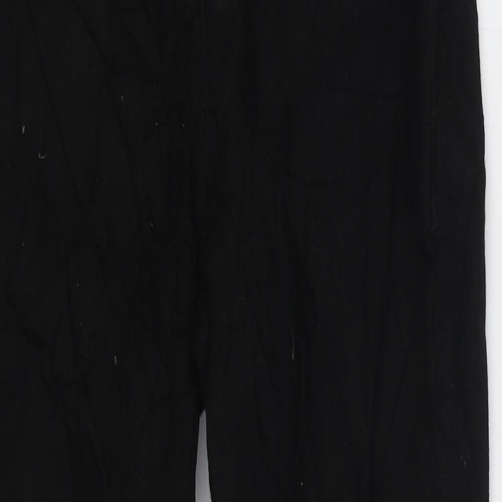 Womens UK Size 8 Preworn Regular Fit Skinny Black Jeans