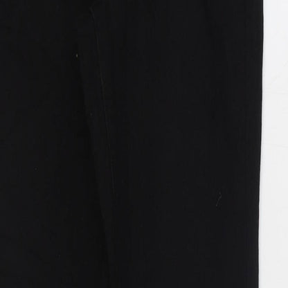Womens UK Size 8 Preworn Regular Fit Jegging Black Jeans