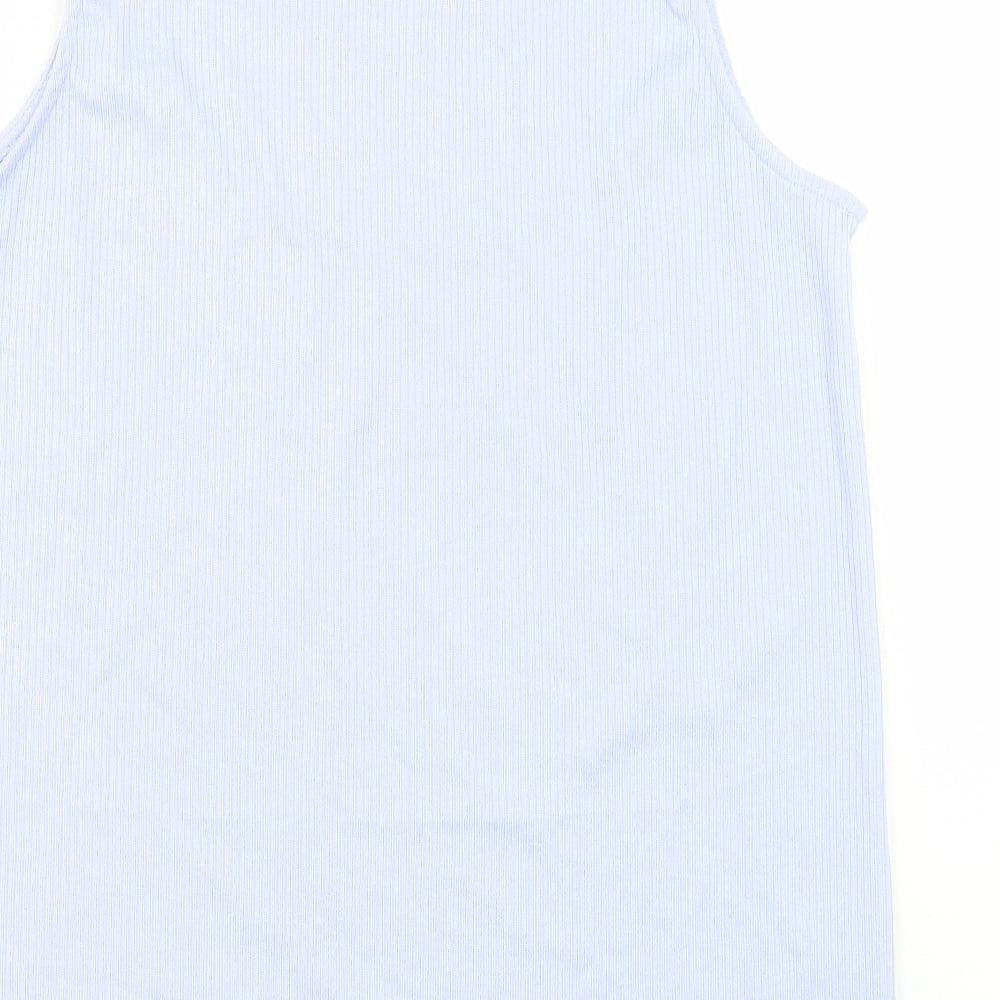 Womens UK Size 14 Marks and Spencer Purple Tunic Tank