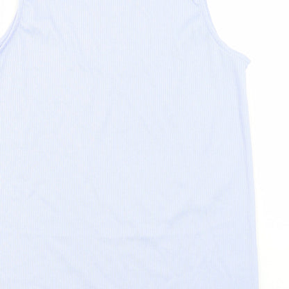 Womens UK Size 14 Marks and Spencer Purple Tunic Tank