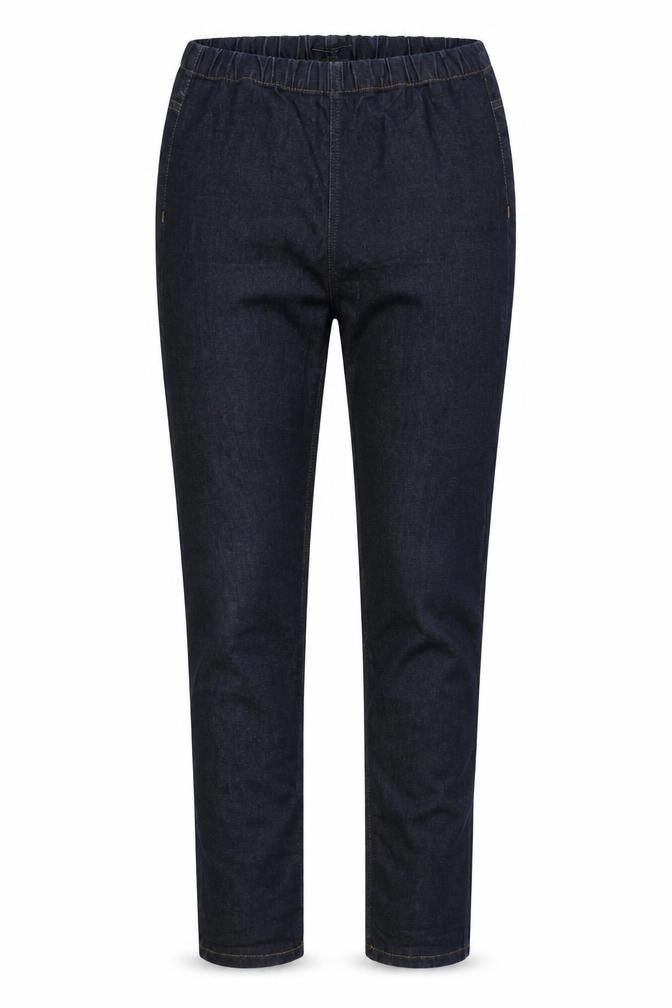 H&M Womens Blue Cotton Jegging Trousers Size M L32 in Regular