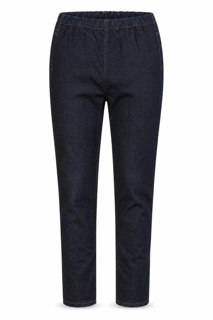 H&M Womens Blue Cotton Jegging Trousers Size M L32 in Regular