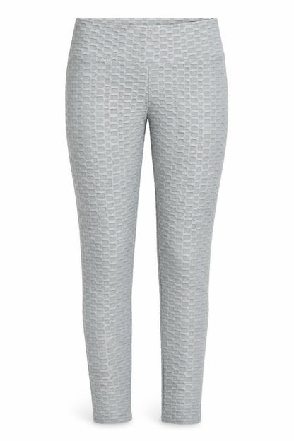 Preworn Womens Grey Polyamide Compression Leggings Size S L25 in Regular Pullover