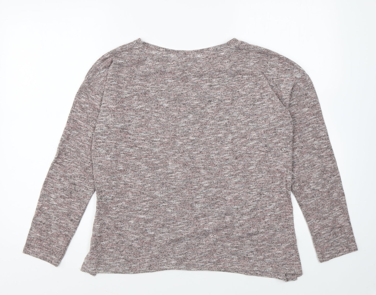 Womens UK Size 10 Peacocks Pink Pullover Jumper