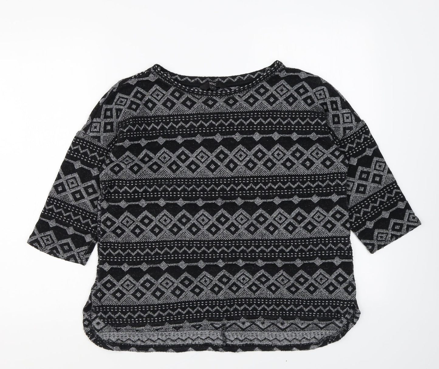 Womens UK Size 10 NEXT Black Pullover Jumper
