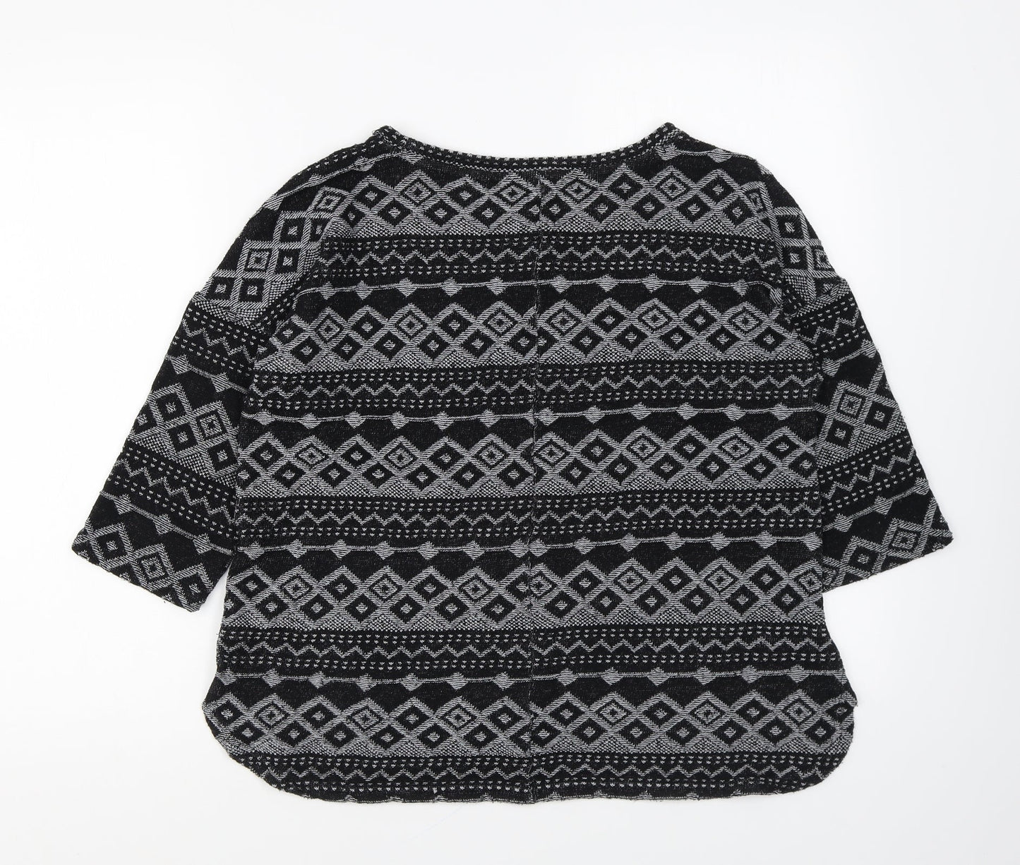 Womens UK Size 10 NEXT Black Pullover Jumper