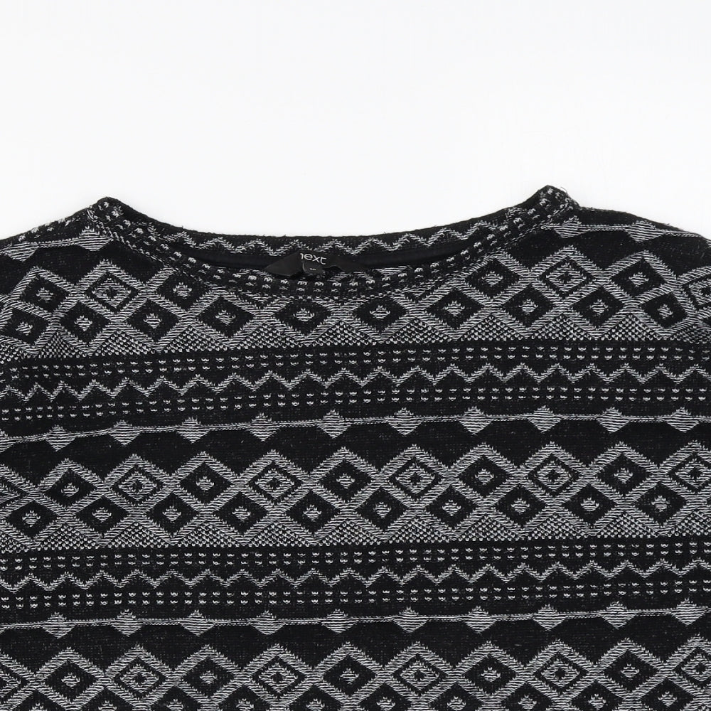 Womens UK Size 10 NEXT Black Pullover Jumper