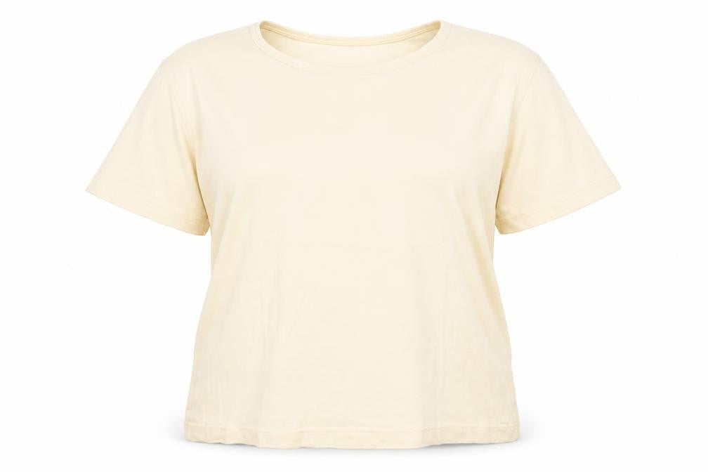Womens UK Size XL Jumper Yellow Basic T-Shirt