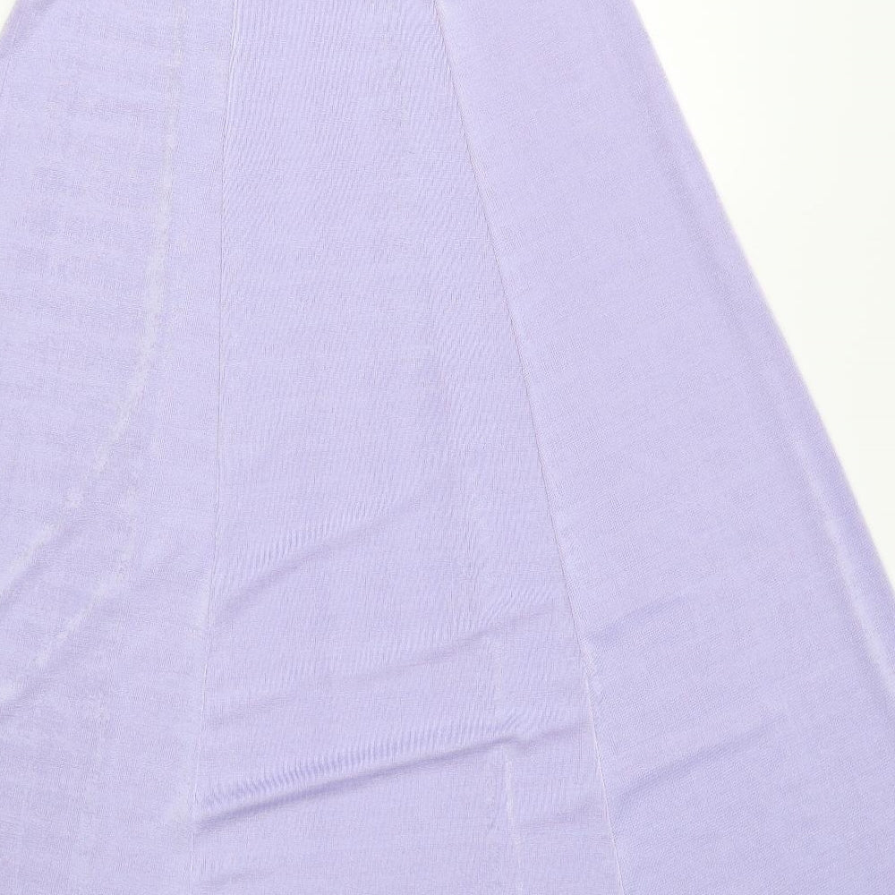 Womens UK Size L Preworn Skater Jersey Skirt