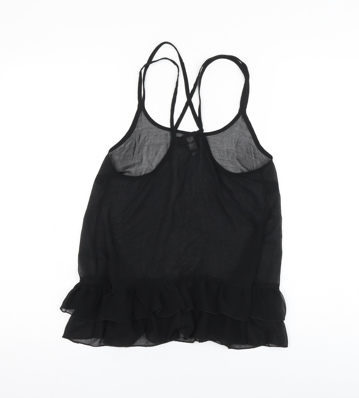 Womens UK Size 6 ASOS Black Camisole Tank