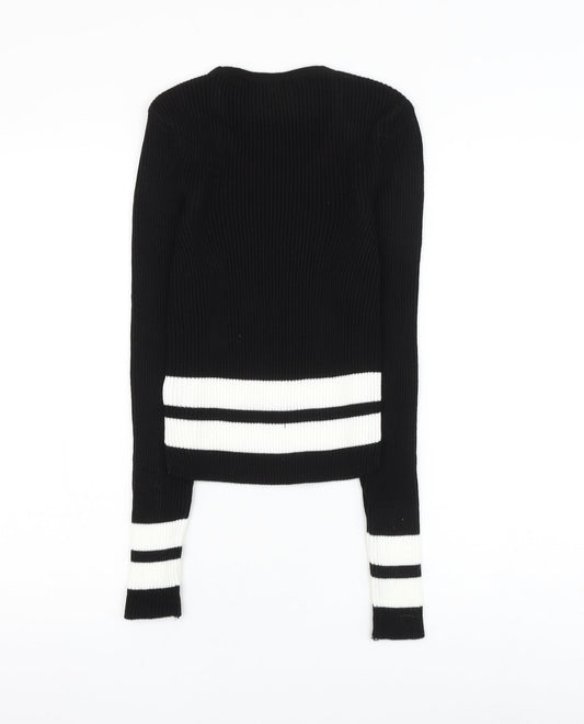 Womens UK Size 8 Select Black Pullover Jumper