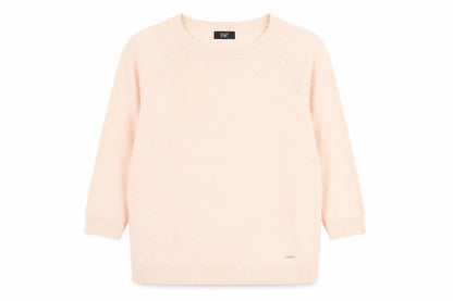Womens UK Size 10 F&F Pink Pullover Jumper