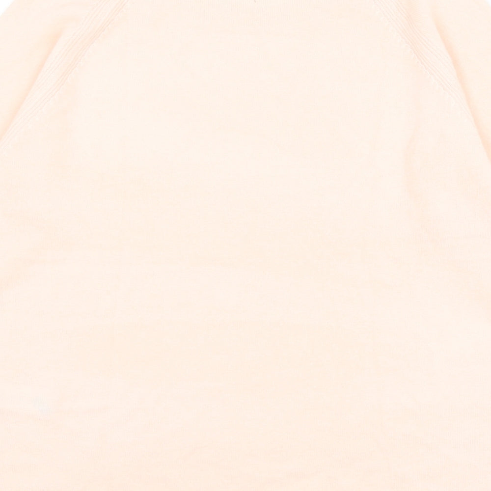 F&F Womens Pink Round Neck Acrylic Pullover Jumper Size 10