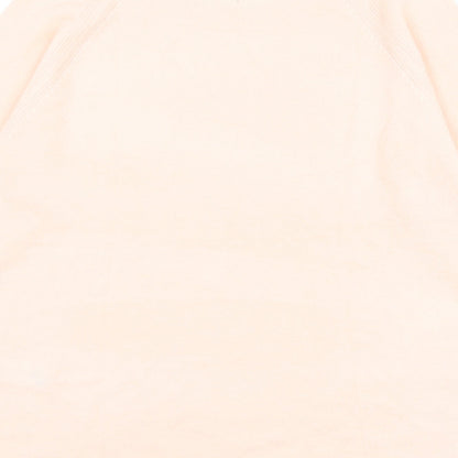 F&F Womens Pink Round Neck Acrylic Pullover Jumper Size 10