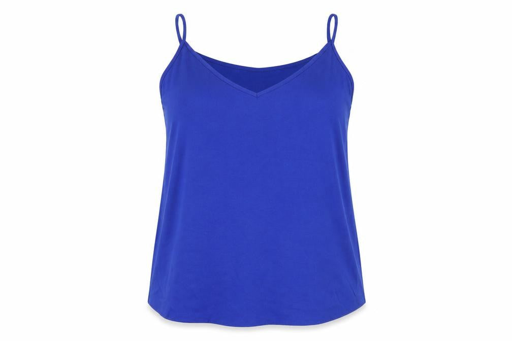 Womens UK Size 4XL Emery Rose Blue Camisole Tank