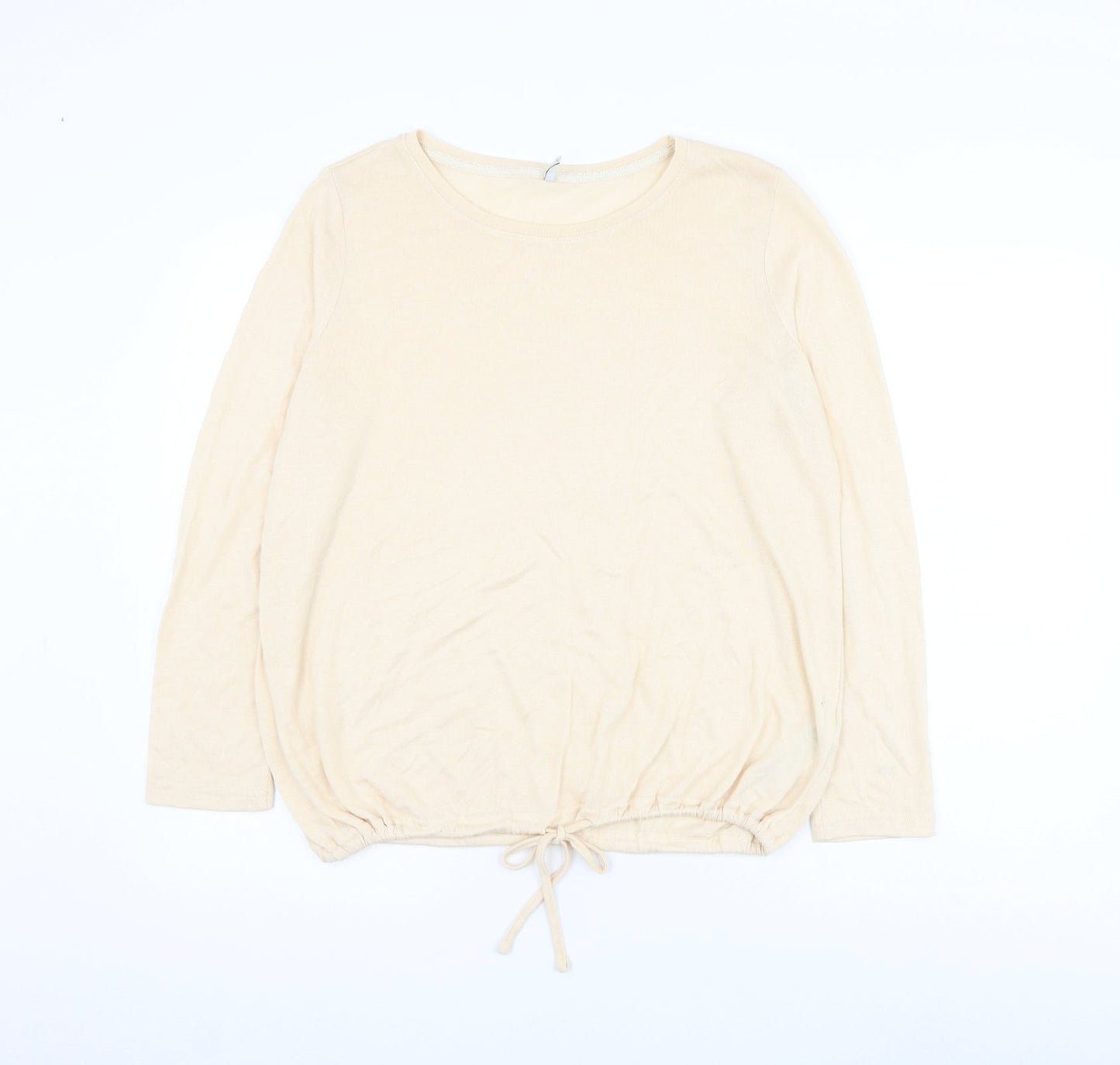 Only Womens Beige Viscose Pullover Sweatshirt Size XL Pullover