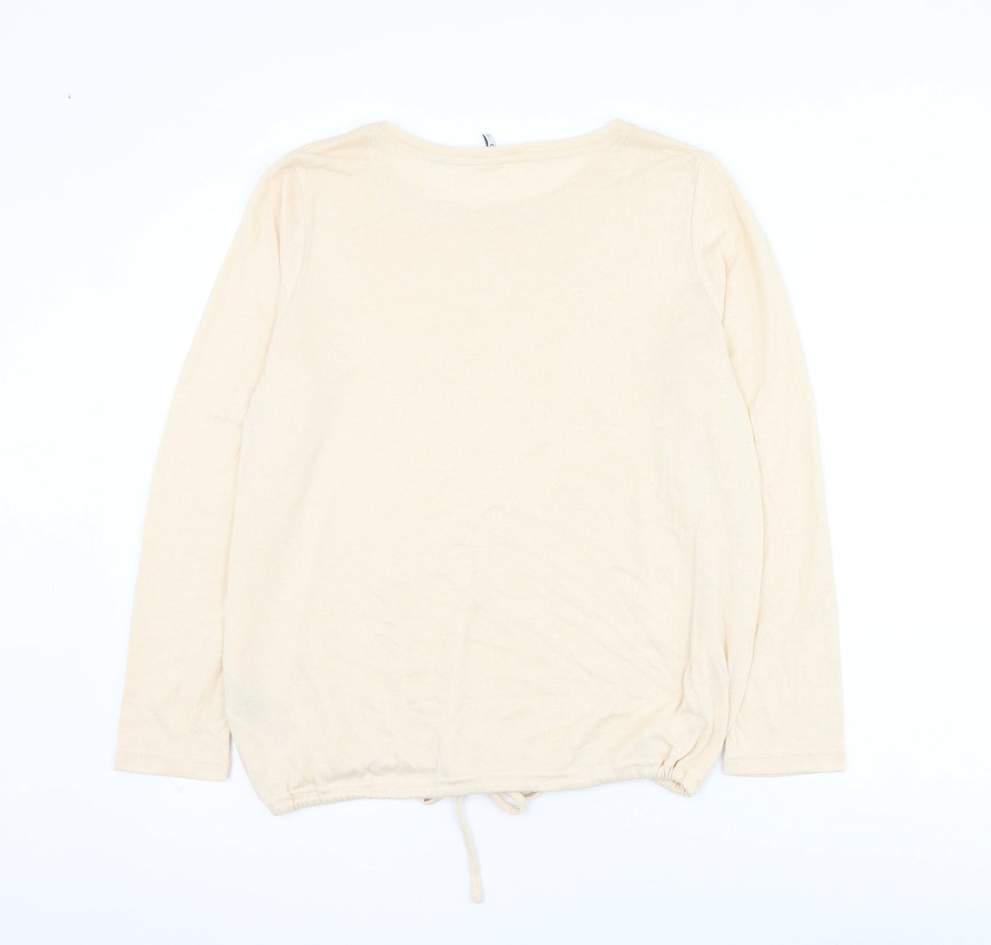 Only Womens Beige Viscose Pullover Sweatshirt Size XL Pullover