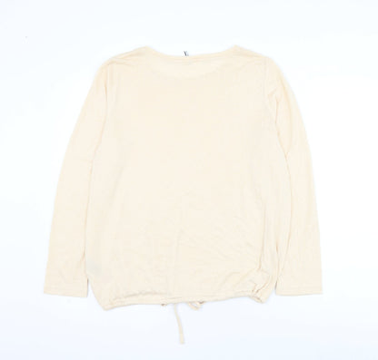 Only Womens Beige Viscose Pullover Sweatshirt Size XL Pullover